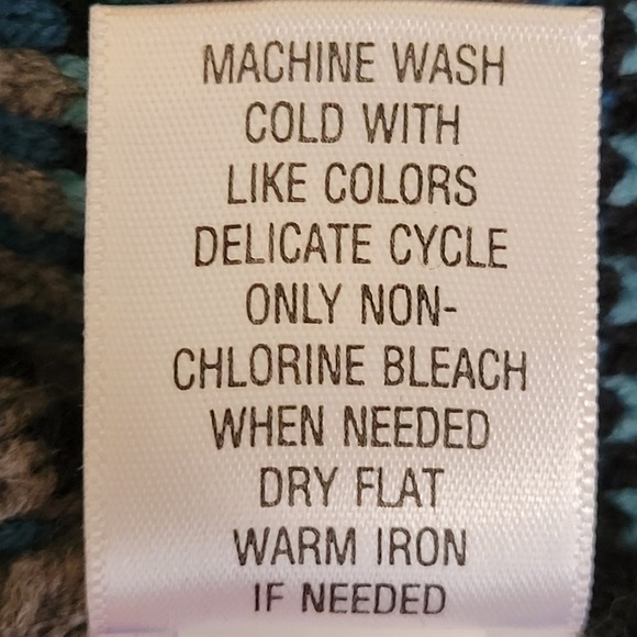 Croft & Barrow Cardigan Sweater XL Blue Striped Button Collar Soft Grandmacore - Picture 7 of 13